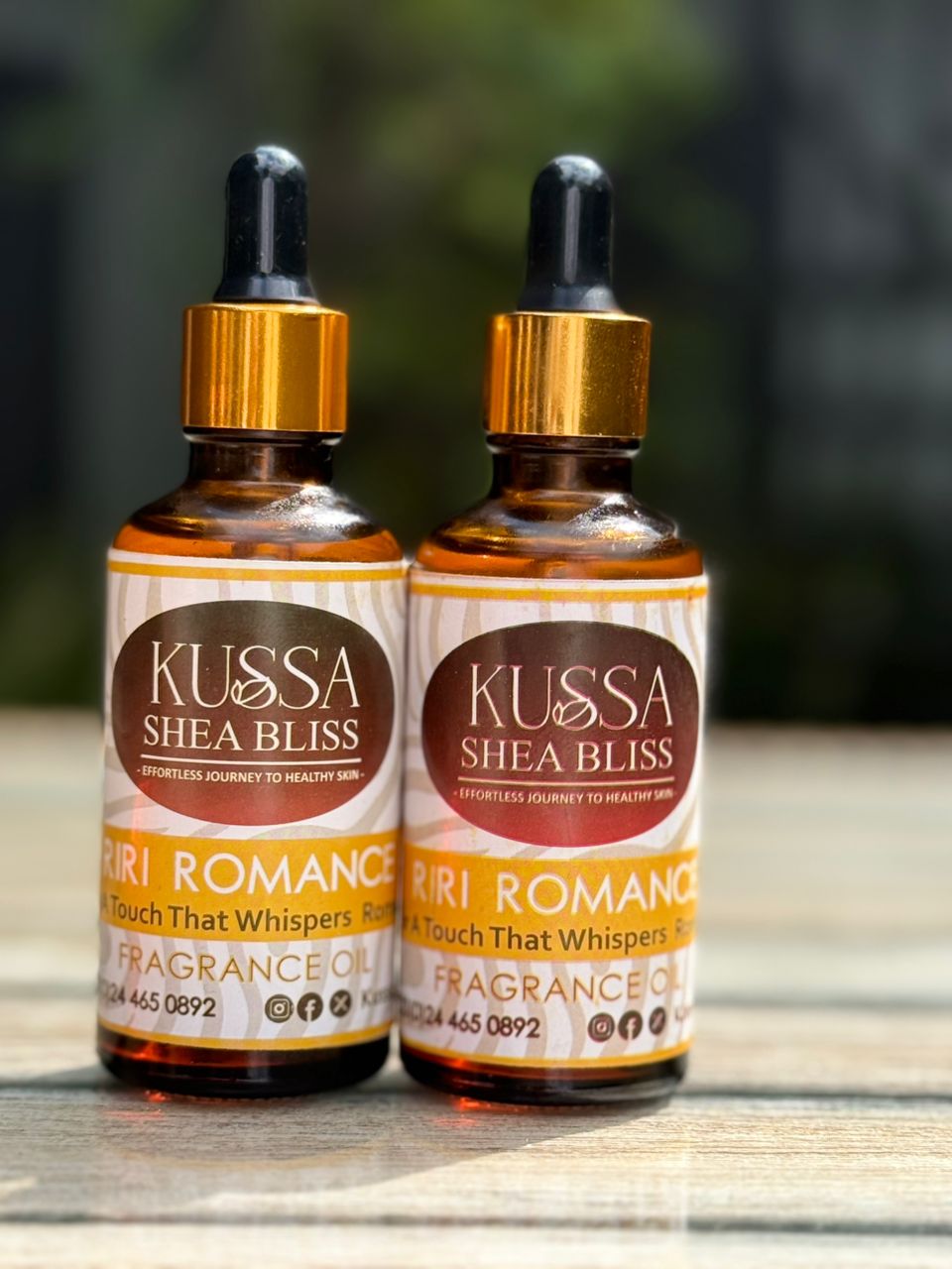 Perfume body oils